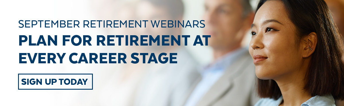 September Retirement Webinars