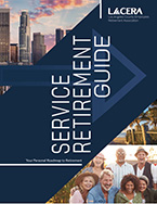 Cover of Community Property Guide with image of woman working on computer.