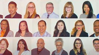 Collage of LACERA Employees.